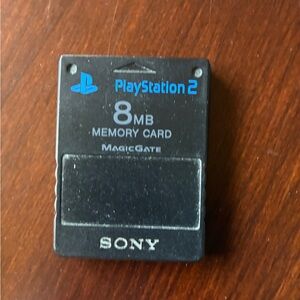 Sony Black Memory Card for PlayStation 2